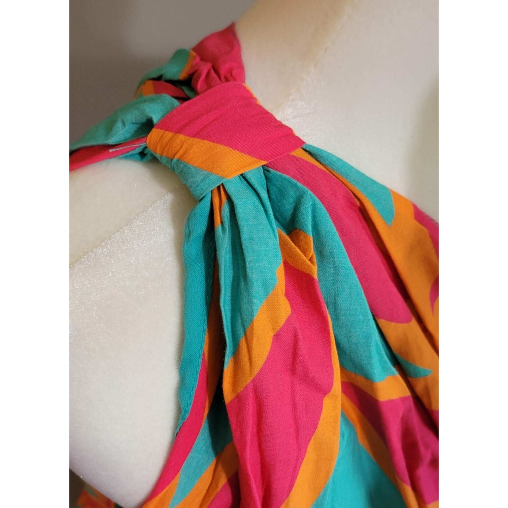 Southern Tide One-Shoulder Cotton Maxi Dress - Picture 5 of 7